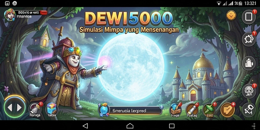 Menampilkan gameplay menarik dan interaksi sosial dalam DEWI5000.