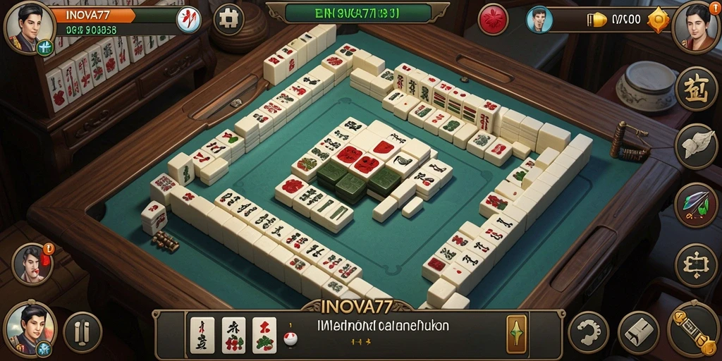 Tampilan gameplay seru INOVA77 yang penuh warna dan menantang.