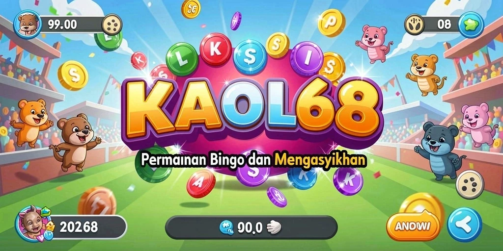 Screenshot gameplay KAOL68 menunjukkan suasana Bingo yang menyenangkan.