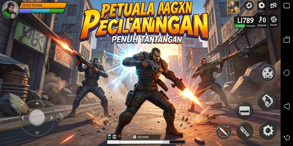 Screenshot gameplay LI789 yang menunjukkan aksi mendebarkan dan grafis memukau.