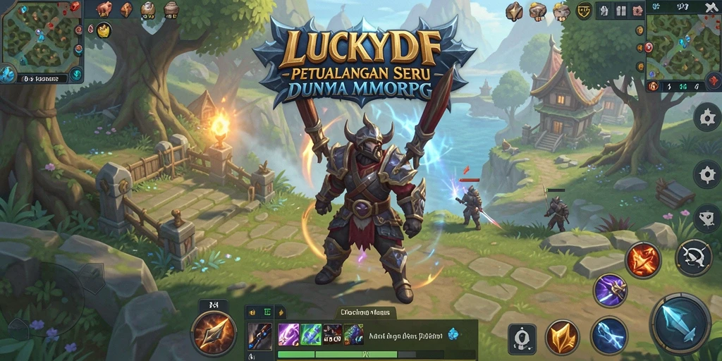 Gameplay menarik dan seru di LUCKYDF dengan grafis memukau.