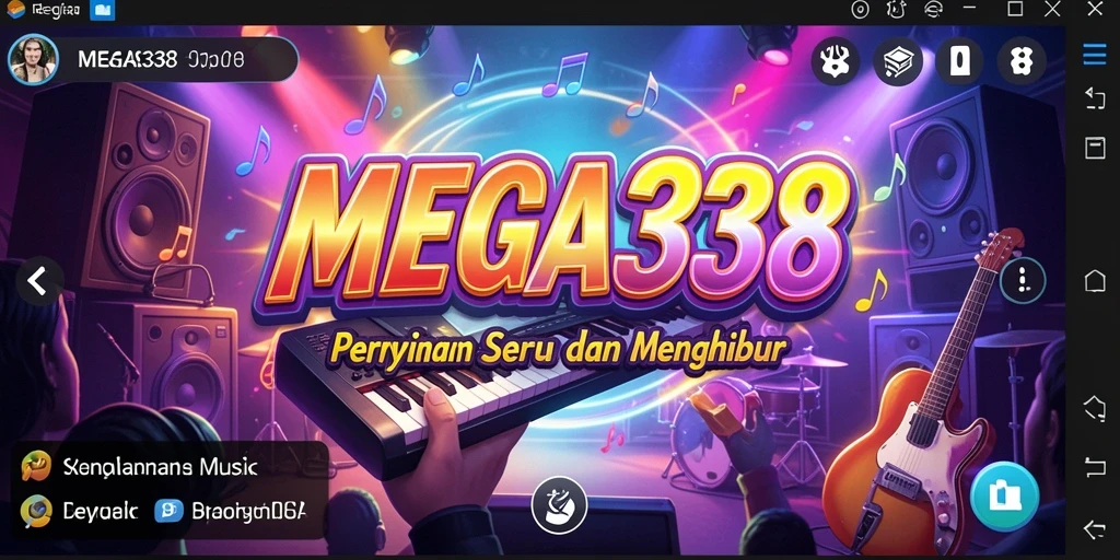 Tampilan gameplay MEGA338 yang seru dan interaktif.
