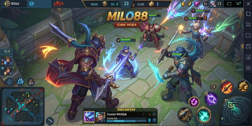 Gameplay seru dan strategi tim di MILO88.