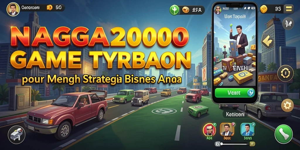 Screenshot NAGA2000 menampilkan pengelolaan bisnis yang seru.