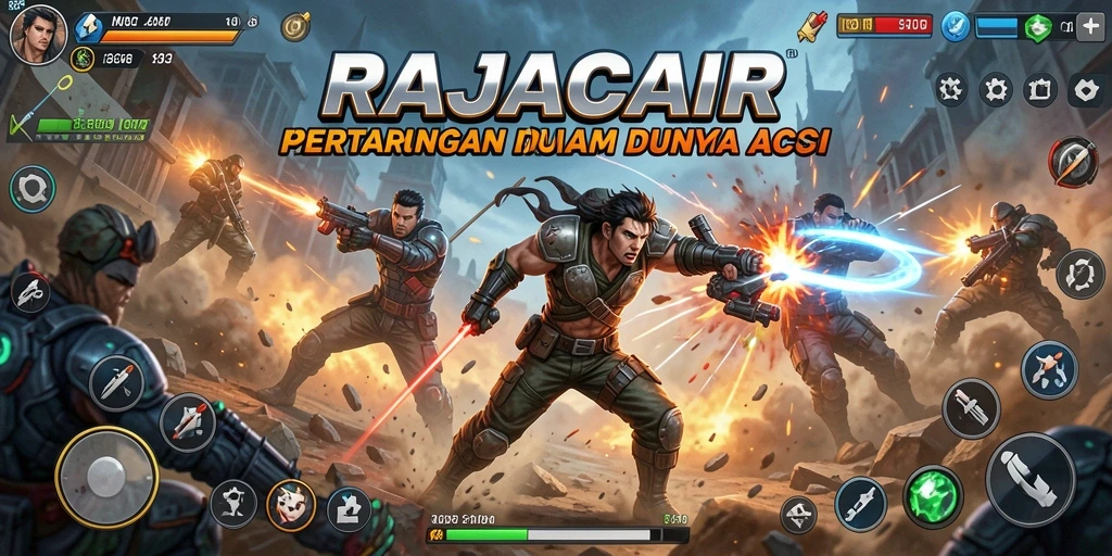 Screenshot menarik dari gameplay RAJACAIR yang penuh aksi.