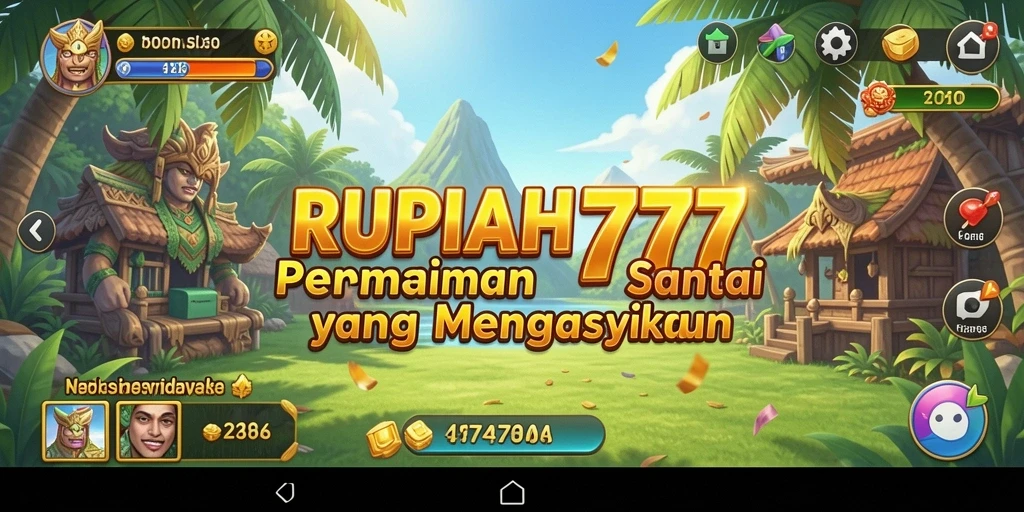 Tampilan menawan gameplay RUPIAH777 yang mengasyikkan.