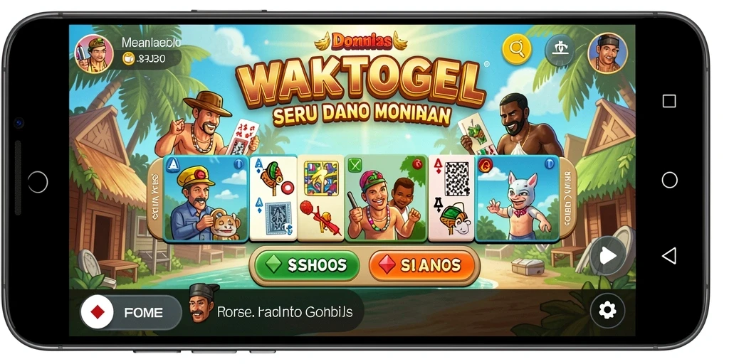 Tampilan gameplay seru dan interaktif dari WAKTOGEL.