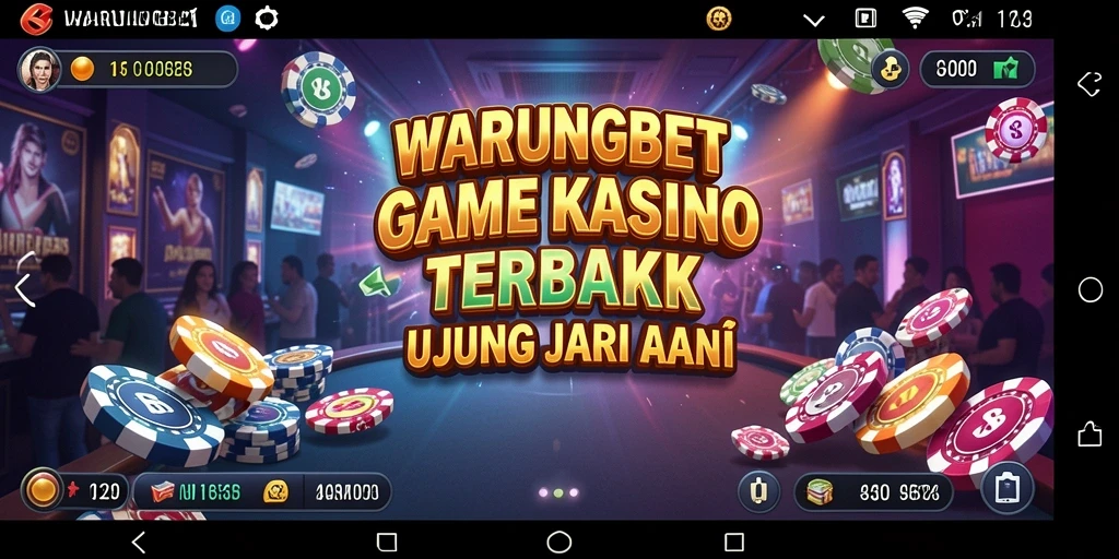 Screenshot gameplay Kasino yang mendebarkan dari WARUNGBET.